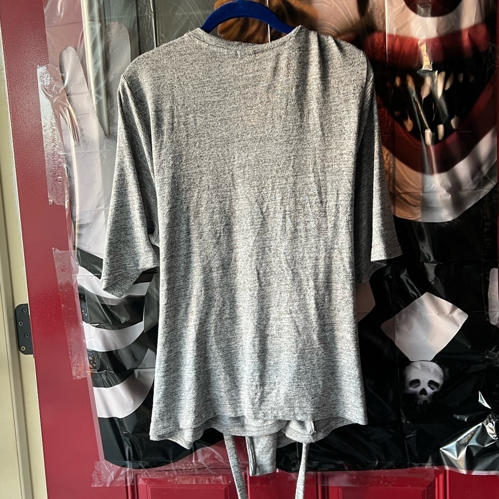 𝅺PLUS Size Wrap Sweater - Picture 3 of 7